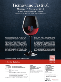 Ticinowine Festival