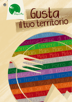 schede dei prodotti locali