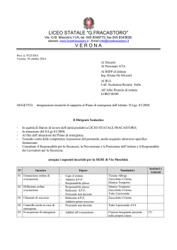 LICEO STATALE "G.FRACASTORO" V E R O N A