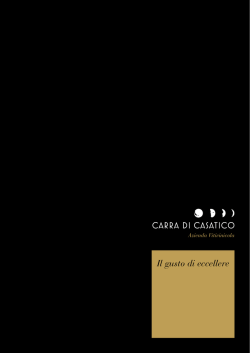 Brochure IT - Azienda Viticola Carra di Casatico