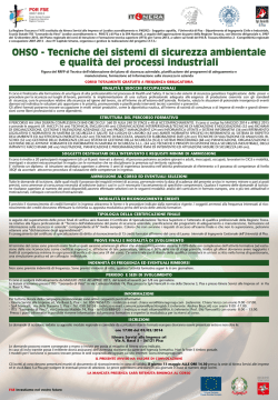 Manifesto - ITINERA Servizi alle Imprese