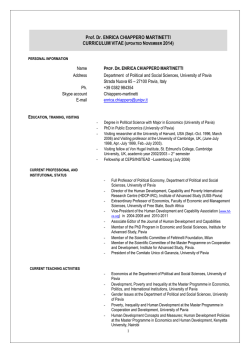 eng - Universit&agrave; degli Studi di Pavia