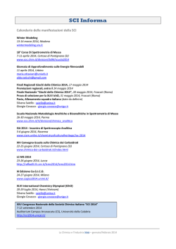 SCI Informa - Societ&agrave; Chimica Italiana