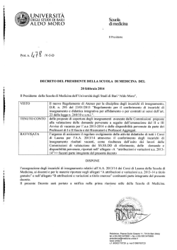 Untitled - Scuola di Medicina