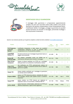 Montaggio delle guarnizioni | PDF