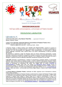 INKOMUNIKAOS! Laboratorio A: