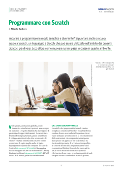 Programmare con Scratch