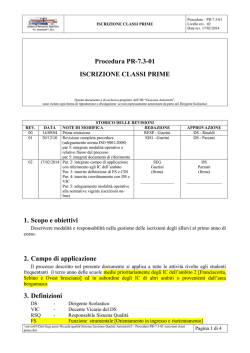 iscrizioni classi prime