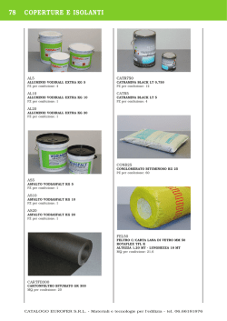 05-COPERTURE E ISOLANTI