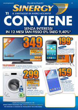 senza interessi in 12 mesi tan fisso 0% taeg 9,40%п a +