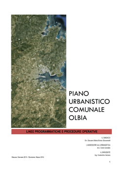 PUC Linee Programmatiche