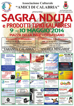 Sagra nduja e prodotti tipici calabresi