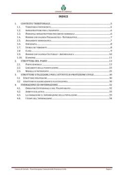 Carinola_Piano Emergenza Protezione Civile