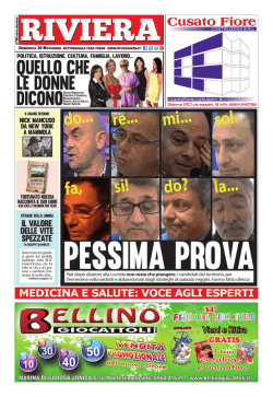 Sono trascorsi quindi- ci giorni dal terribile incidente della SGC