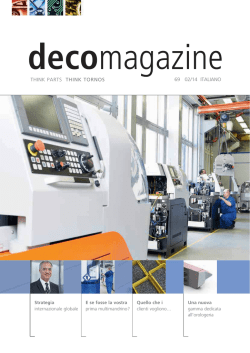 THINK PARTS THINK TORNOS 69 02/14 ITALIANO