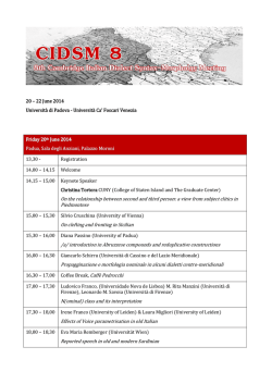 On the relationship between second and third person: a view