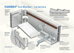 FLEDMEX® Sun Blocker – La tecnica
