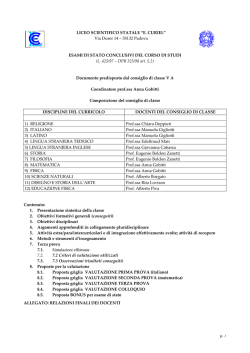 35132 Padova ESAMI DI STATO CONCLUSIVI DEL