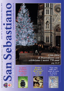 San Sebastiano n. 258 - Misericordia di Firenze