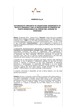 Autorizzazione Impianto Vigevano ASGA