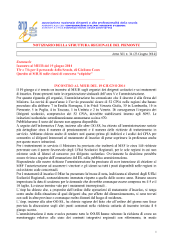 Anno XII, n. 34 (23 Giugno 2014)