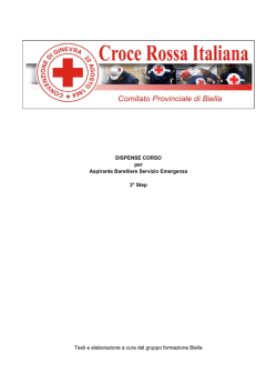 Dispense 3 step_corso 2014 - CROCE ROSSA ITALIANA