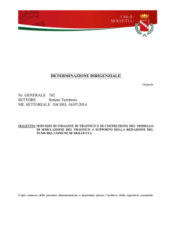 Scarica Allegato - Comune di Molfetta