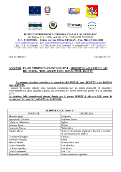 Via Trapani n° 4 – 95024 Acireale (CT) – Tel/Fax