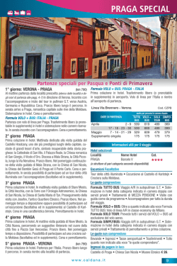 PRAGA SPECIAL