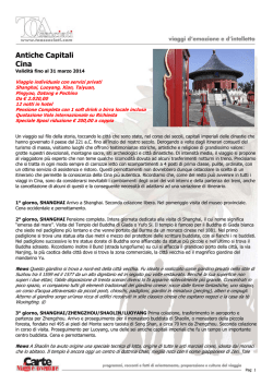 Antiche Capitali Cina