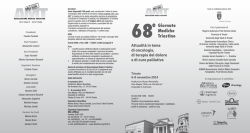 68e Giornate Mediche Triestine