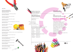 Mercoled&igrave; Scuole aperte 2015 - Repubblica e Cantone Ticino