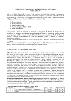 Verbale del 18/03/2014 n.99 - Università della Calabria