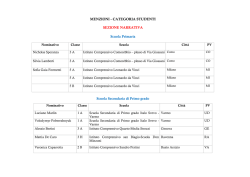 menzioni sezione narrativa