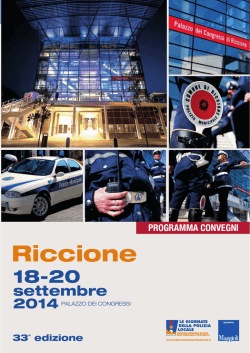 Riccione - Le giornate della Polizia Locale