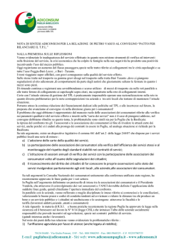 Leggi tutto - Adiconsum Puglia