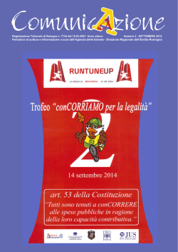 numero 2/2014 - pdf - Direzione regionale Emilia Romagna