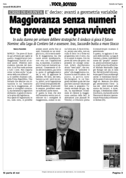 a&uacute;&uacute;iu&iacute;anza senza numeri tre prove per sopravvivere