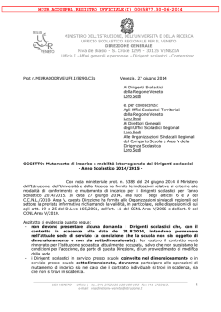 Prot n - Ufficio scolastico provinciale di Belluno