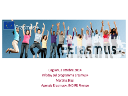 Presentazione generale Erasmus+