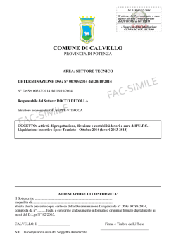 PAP-01167-2014 - Comune di Calvello
