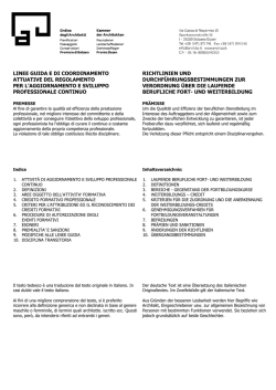 Leitlinien - Kammer der Architekten RLD