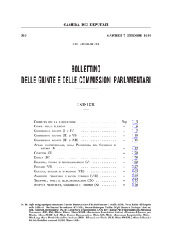 Atti Parlamentari - Camera dei Deputati