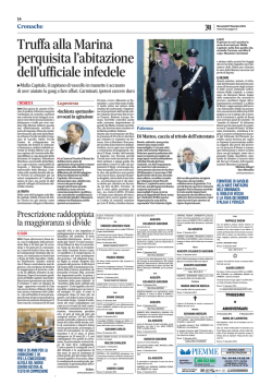 17 12 14 Il Messaggero Truffa alla Marina