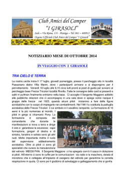 Giornalino Ottobre 2014