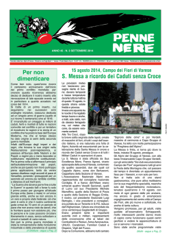 Penne Nere - Settembre 2014 - ANA