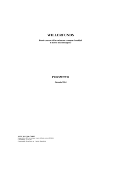 Prospetto - Willerfunds