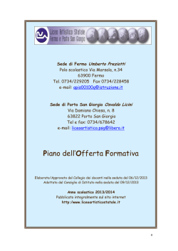 POF versione sintetica