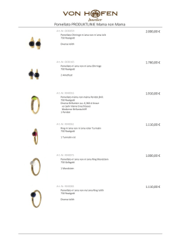 Pomellato PRODUKTLINIE Mama non Mama