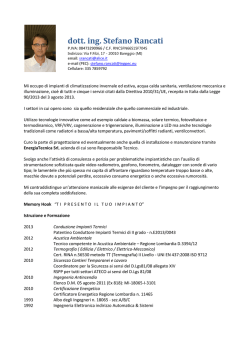 dott. ing. Stefano Rancati